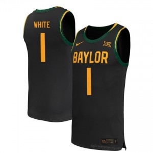 Baylor Bears #1 JJ White Black Men Jersey | Premium University Basketball Fanwear 24033162