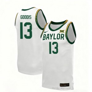 James Goodis #13 Baylor White Men Basketball Jersey | Exclusive Collegiate Fan Merchandise 17564889