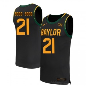 Baylor Bears #21 Juslin Bodo Bodo Black Men Jersey | Premium Player Basketball Fanwear 41180096