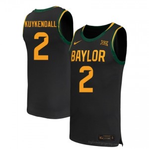 Baylor Bears #2 Will Kuykendall Black Men Jersey | Premium College Basketball Fanwear 40848890