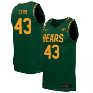 Cameron Carr BU Bears #43 Green Men Basketball Jersey | High-Quality NCAA Gameday Wear 77106910