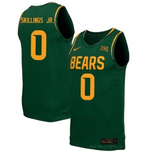Dan Skillings Jr. BU Bears #0 Green Men Basketball Jersey | High-Quality NCAA Gameday Wear 34564114