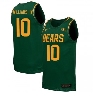 Isaac Williams IV BU Bears #10 Green Men Basketball Jersey | High-Quality NCAA Gameday Wear 24219896