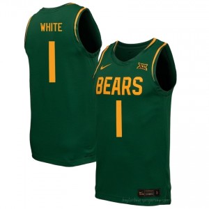 JJ White BU Bears #1 Green Men Basketball Jersey | High-Quality NCAA Gameday Wear 87049936