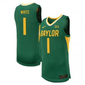 #1 JJ White Bears Green Men Jersey | Authentic NCAA Basketball Team Merchandise 95574756