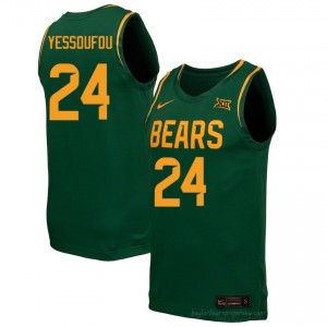 Tounde Yessoufou BU Bears #24 Green Men Basketball Jersey | High-Quality NCAA Gameday Wear 51965142