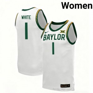 JJ White #1 Baylor White Women Basketball Jersey | Exclusive Collegiate Fan Merchandise 47504646