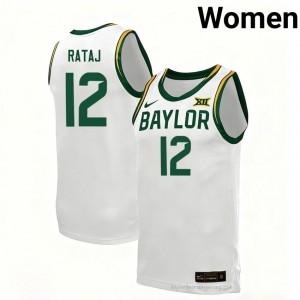 Michael Rataj #12 Baylor White Women Basketball Jersey | Exclusive Collegiate Fan Merchandise 45974600
