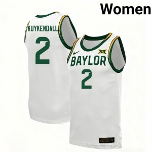 Will Kuykendall #2 Baylor White Women Basketball Jersey | Exclusive Collegiate Fan Merchandise 85861396