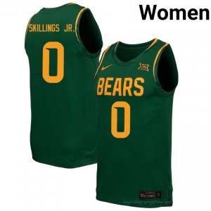 Dan Skillings Jr. BU Bears #0 Green Women Basketball Jersey | High-Quality NCAA Gameday Wear 53222571