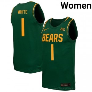 JJ White BU Bears #1 Green Women Basketball Jersey | High-Quality NCAA Gameday Wear 80378747