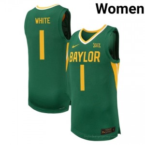 #1 JJ White Bears Green Women Jersey | Authentic College Basketball Team Merchandise 15658211