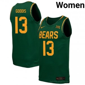 James Goodis BU Bears #13 Green Women Basketball Jersey | High-Quality NCAA Gameday Wear 26900689
