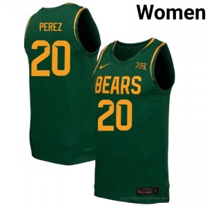 Maikcol Perez BU Bears #20 Green Women Basketball Jersey | High-Quality NCAA Gameday Wear 50480485