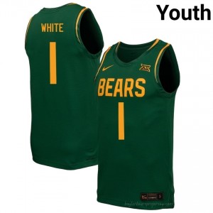 JJ White BU Bears #1 Green Youth Basketball Jersey | High-Quality NCAA Gameday Wear 58436845