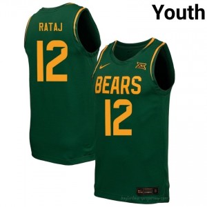 Michael Rataj BU Bears #12 Green Youth Basketball Jersey | High-Quality NCAA Gameday Wear 95036114